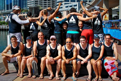 corporate team photo